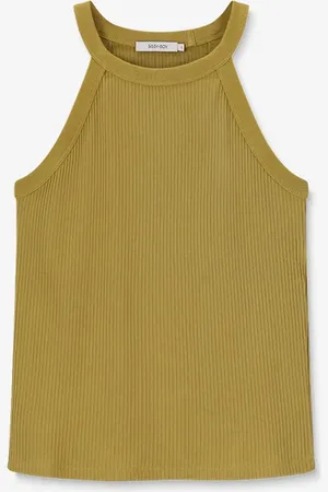 Sissy-Boy Groene halter singlet