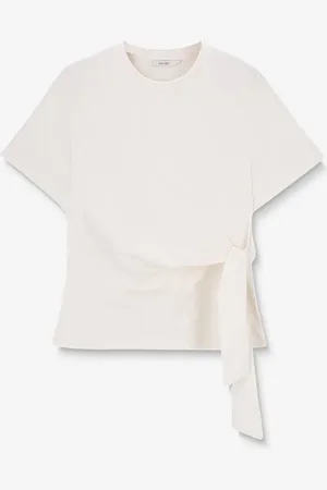 Sissy-Boy T-shirt met knoopdetail