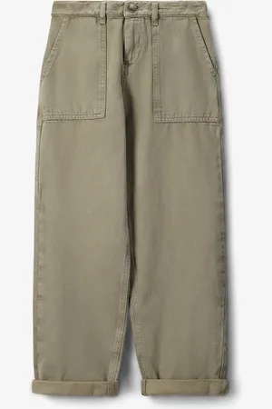 Sissy-Boy Groene broek met opgestikte zakken