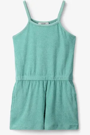 Sissy-Boy Groene badstof playsuit
