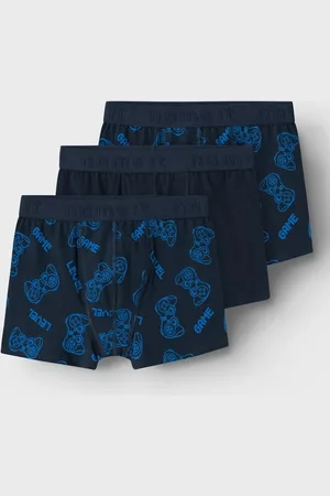 NAME IT Name-it 3-pak jongens boxershorts - Gamer - Katoenen jongens onderbroeken