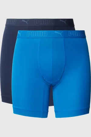PUMA 2-pack extra lange pijpjes boxershort heren - Microfiber heren ondergoed - Kruipt niet op - Tegen schurende benen - Sport ondergoed mannen