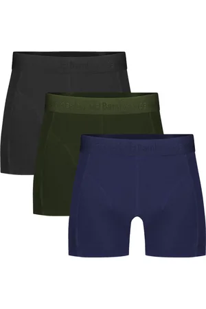 Bamboo Basics 3-pak heren boxers - Rico - Bamboe heren boxershorts lange pijpjes die niet opkruipen