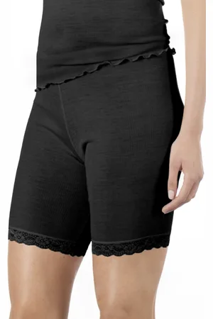 Nina Von C. Dames Merino Wollen boxershort - Radler - Warme dames onderbroek lange pijpjes