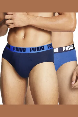 PUMA Heren slips 2-pak- Everyday Brief - Katoenen heren slips met elastische band