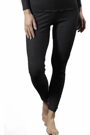 Nina Von C. Dames Wollen legging / Thermo broek - Merino wollen thermisch lange onderbroek