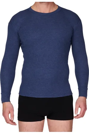 Beeren Thermo heren shirt lange mouw - Viscose Thermisch ondergoed heren ronde hals