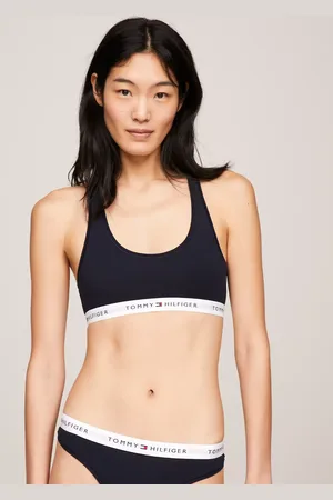 Tommy Hilfiger Bralette dames - Top - Katoenen Bh Top - Diepe hals