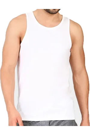 JACK & JONES 2-pack heren hemden - Pack - Tanktop - Katoenen heren onderhemden ronde hals
