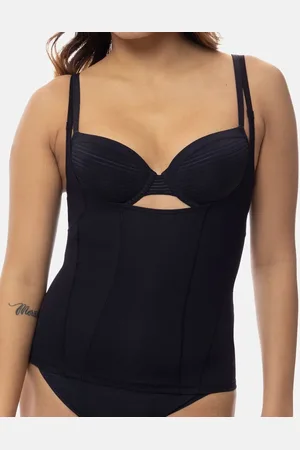 Dorina Corrigerend hemd dames - Medium control - Shapewear onderhemd zonder bh - Buik Corrigerend - en huidskleur