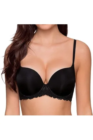 Dorina Super Push Up BH - Claire - Maximizer push up bh met beugel - T-shirt bh met kanten rand
