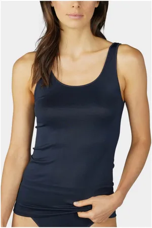 Mey Emotion - Viscose dames hemd brede band - Vrouwen singlet - Naadloos comfortabel onderhemd
