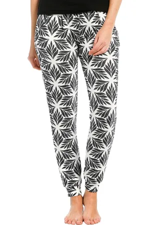 Pastunette 24/7 lange pyjamabroek / legging dames - NOS - Leaves