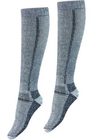 Basset Kniekous thermo wol heren - - Hoge warm winter sokken
