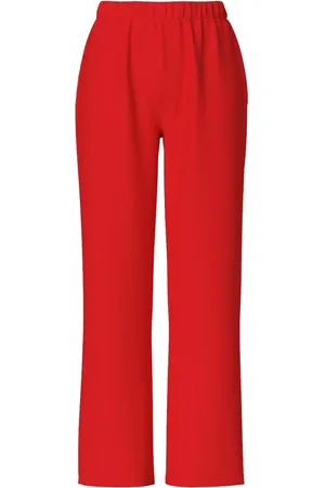 Pieces® Summer wide pants dames - Loungewear broek - Katoenen lange pyjamabroek dames