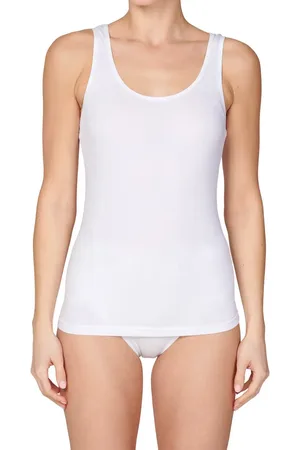 Apollo 2-pack dames hemden bamboe - Onderhemd ronde hals vrouwen - Singlet
