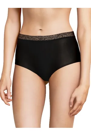 Chantelle Naadloze Kanten slip - Soft Strech - High waist lace - Kanten taille slip - Katoenen kruisje