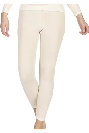 Nina Von C. Dames Wollen legging / Thermo broek - Merino wollen thermisch lange onderbroek