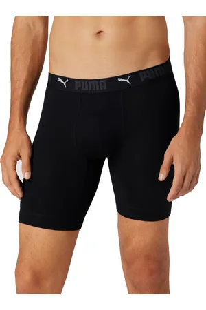 PUMA 2-pack extra lange pijpjes boxershorts heren - Anti schuur onderbroek mannen - Katoen