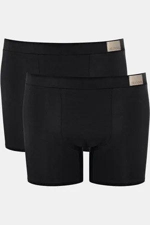 Sloggi 2-Pack heren boxershort - Natural Go - Biologisch katoenen heren onderbroeken - Platte naden voor minder irritatie