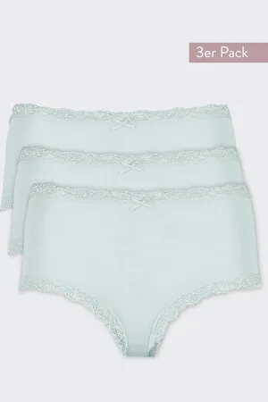 Nina Von C. 3-pack dames Tailleslip - Kant - Colours - Dames onderbroeken modal - Vrolijke kleuren