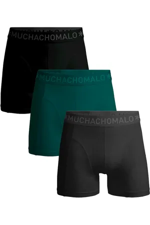 Muchachomalo 3-Pack Heren Boxershort - Solid - katoenen heren onderbroeken