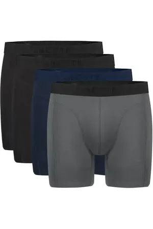 Ten Cate 4-Pack Bamboe Heren Long boxershorts - 32389 - Mannen onderbroek met lange pijpjes - Tegen schurende benen