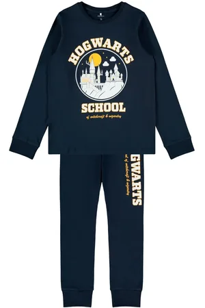 NAME IT Jongens pyjama katoen - Harry Potter - HogWarts - Donkerblauw