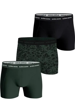 Björn Borg 3-Pack heren boxershort - Cotton stretch - Elastisch katoenen heren onderbroeken blauw