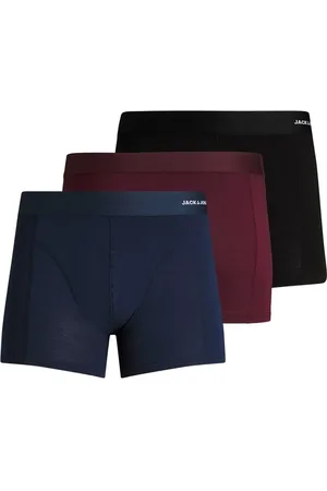 JACK & JONES 3-Pack Bamboe heren boxershort - Port Royale - Bamboe heren ondergoed