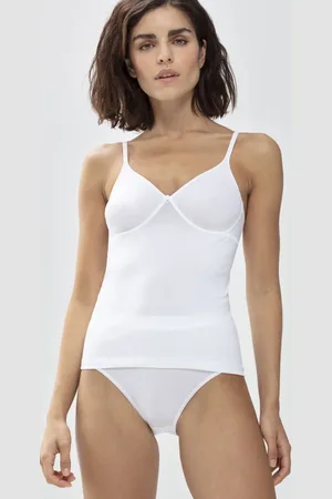 Mey BH hemdje - Bra Top zonder Beugel - Viscose bh en hemd in een zonder vulling - - Zwart