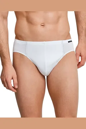 Schiesser 3-pack heren mini slips - Essentials - Lage heren onderbroeken biologisch katoen - Stoffen band