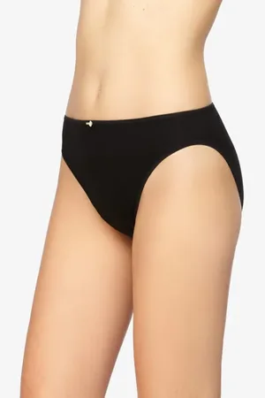 AVET 3367 dames bikini slip - Elastisch katoen dames onderbroek- Mini slip wit en