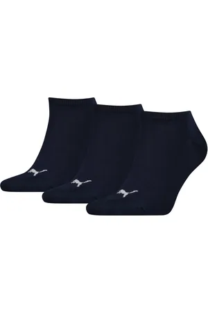 PUMA 3-Paar Sneaker sokken - Katoen - Invisible - Lage enkelsokken voor dames en heren