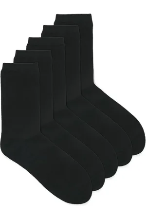 JACK & JONES 5-paar Kinder sokken - Black - Jongens katoenen sokken