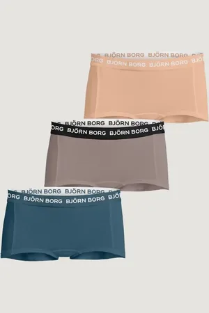 Björn Borg 3-Pack meisjes boxershort - minishorts