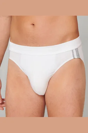 Schiesser 3-pack heren Rio slip 95/5 - Stripe - Hoog opgesneden heren onderbroek - Stoffen band - Biologisch katoen