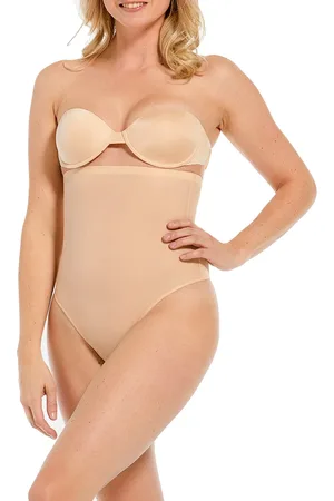 Magic Corrigerende string hoog - Hi Waist Thong - Hoge correctie shapewear string - - zwart