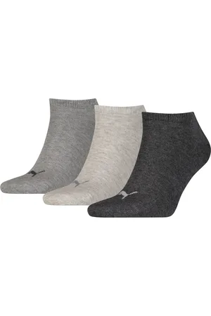 PUMA 3-Paar Sneaker sokken - Katoen - Invisible - Lage enkelsokken voor dames en heren
