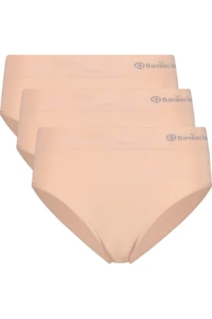 Bamboo Basics 3-pak naadloze dames slips - Belle - Taille bamboe dames onderbroek - Lekker zitten ondergoed dames