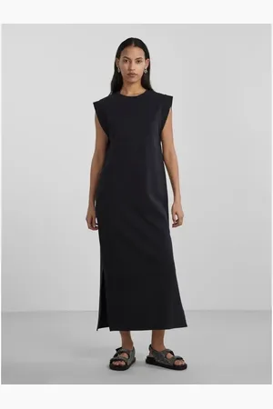 Pieces® PCCHILLI Summer Sweat Dress - Loungewear Dress - Lang katoenen dames nachthemd