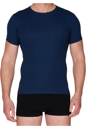 Beeren Ondergoed heren T-shirt korte mouw - M3000 - Ondershirt mannen - Slim Fit - Ronde hals - wit, zwart