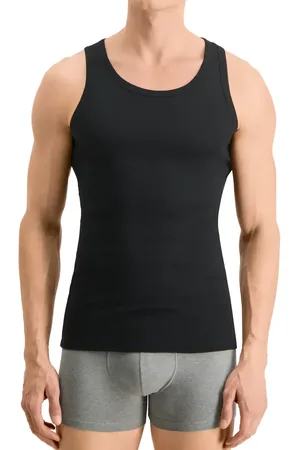 PUMA 2-Pack heren hemden - Basic Tanktop - Katoenen onderhemd slim fit - Ronde hals - Zonder mouwen