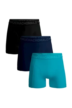 Muchachomalo 3-Pack Heren Boxershort - Solid - katoenen heren onderbroeken