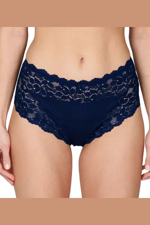 J&C JackyCeline Dames tailleslip met kant - microfiber - Kanten vrouwen onderbroek - Elastisch