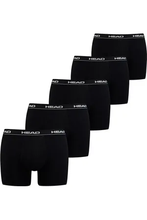 Head 5-pak Heren Boxershorts - Zwart - Multipack heren onderbroeken katoen