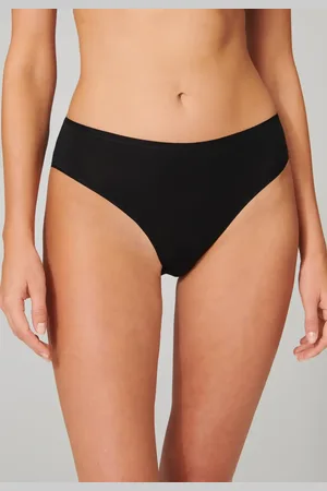 Schiesser Ondergoed dames 2-Pack Tai dames slip 95/5 Organic - Hoog opgesneden dames rio slips biologisch katoen - Dames onderbroeken
