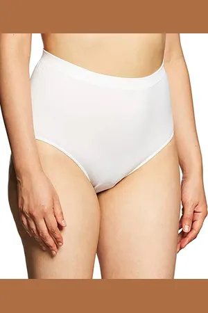 PAOLO PERINI Dames Maxi slip elastische katoen - Naadloze dames onderbroek - Schijnt niet door
