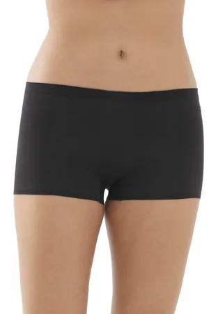 Mey Natural dames boxershort - Onzichtbaar - Naadloze dames onderbroek katoen - Schijnt niet door
