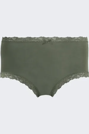 Nina Von C. 3-pack dames Tailleslip - Kant - Colours - Hoge modal dames onderbroek - Gekleurd dames ondergoed
